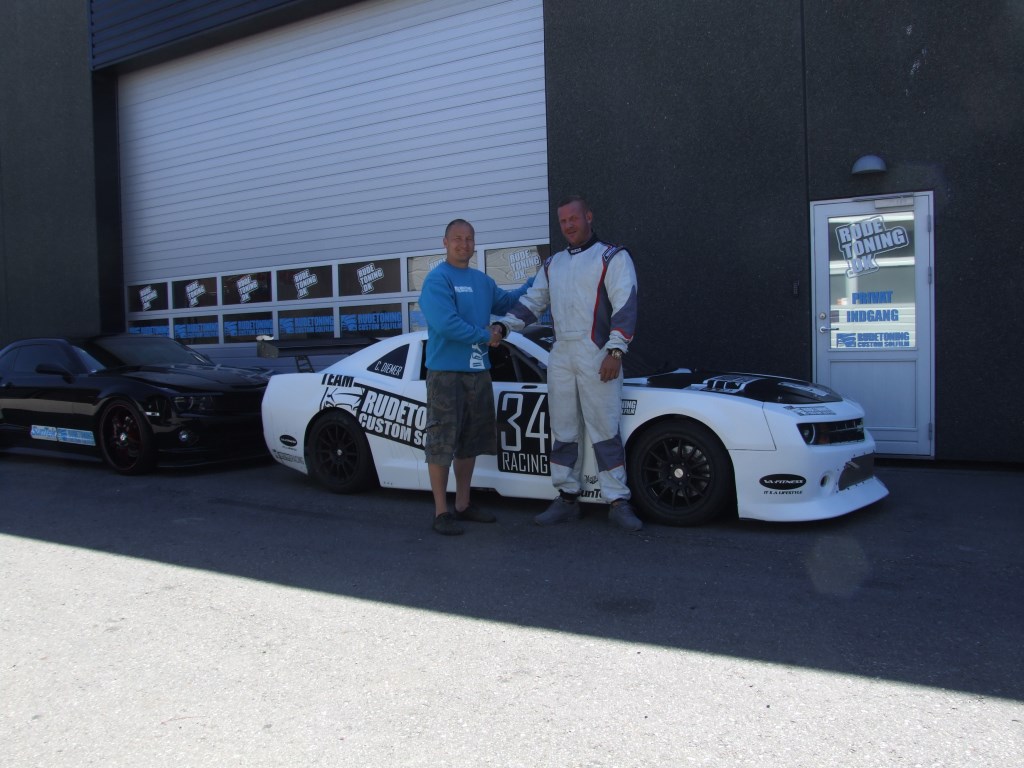 Team-ejer Marcus Walther sammen med Auto-G DTC-debutant Carsten Diemer